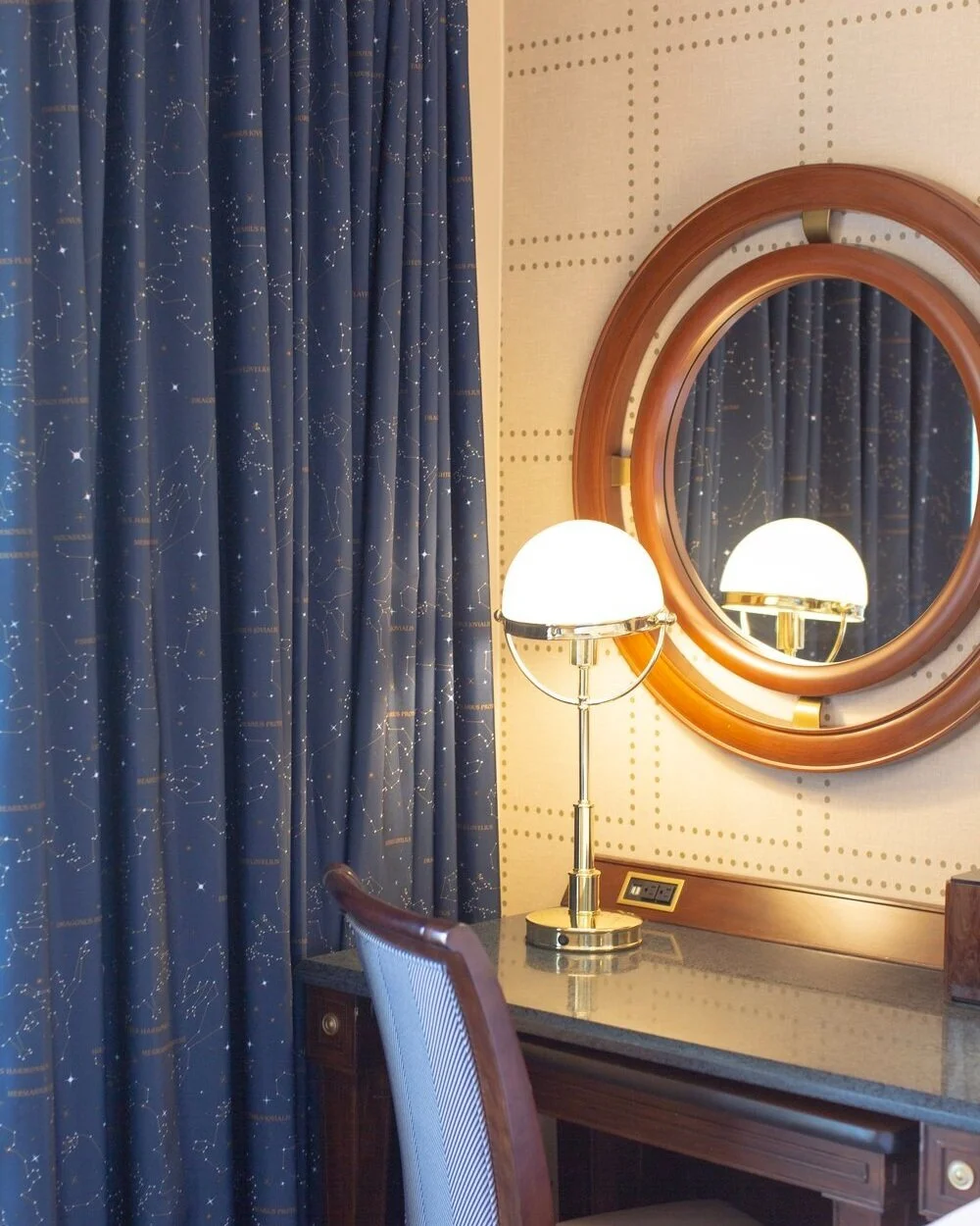 DISNEY'S YACHT CLUB CURTAINS