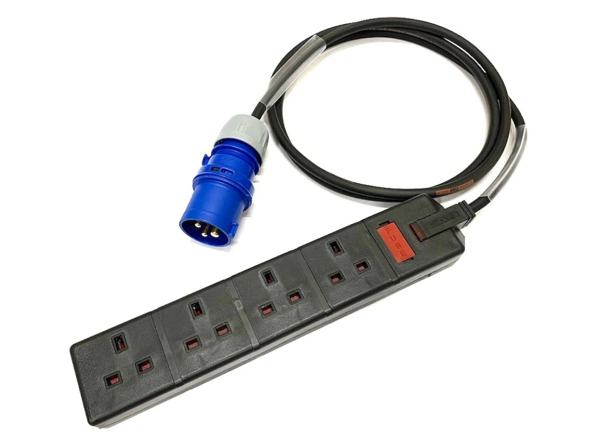 16amp to 13amp 4 Plug