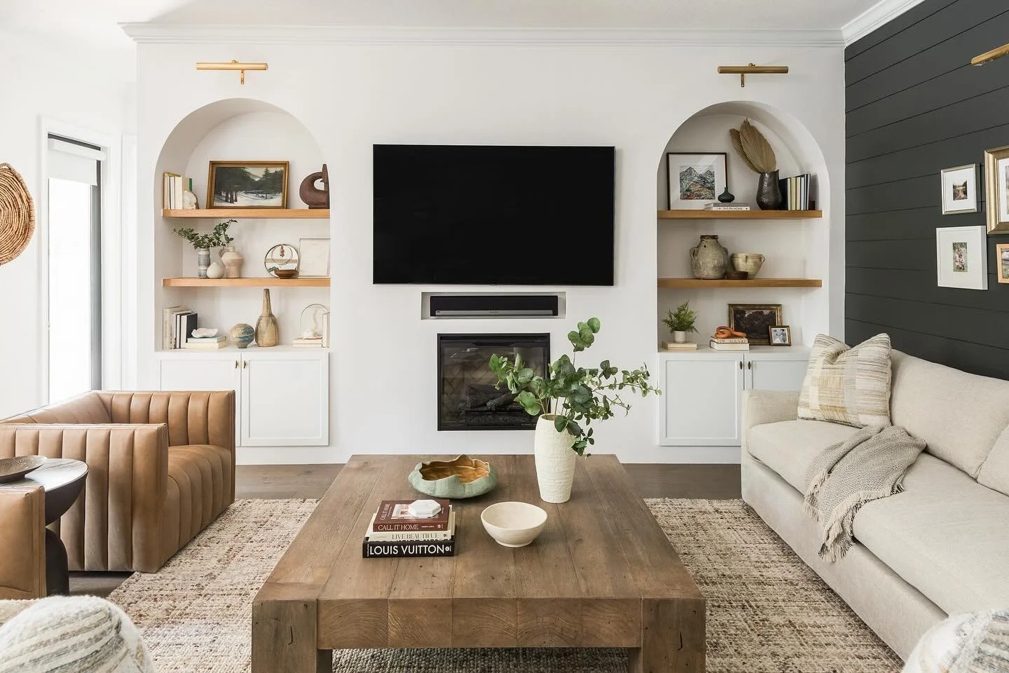 I just can&rsquo;t keep this one to myself! One of my favorite transformations-swipe to see the before of our most recent living room project. What&rsquo;s the best advice I can give to those who are renovating a space? Don&rsquo;t do what everyone e