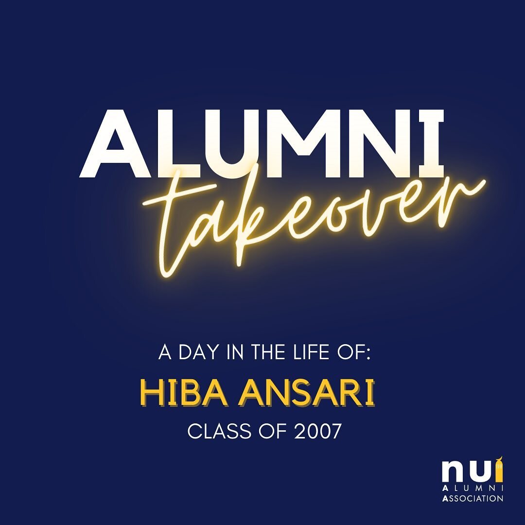 Join us on our stories tomorrow as hospitalist Dr. Hiba Ansari from the @noorulimanschool Class of 2007 takes over our Instagram! @hansari

If you would like to share a day in your life with our alumni network, please send us a message!