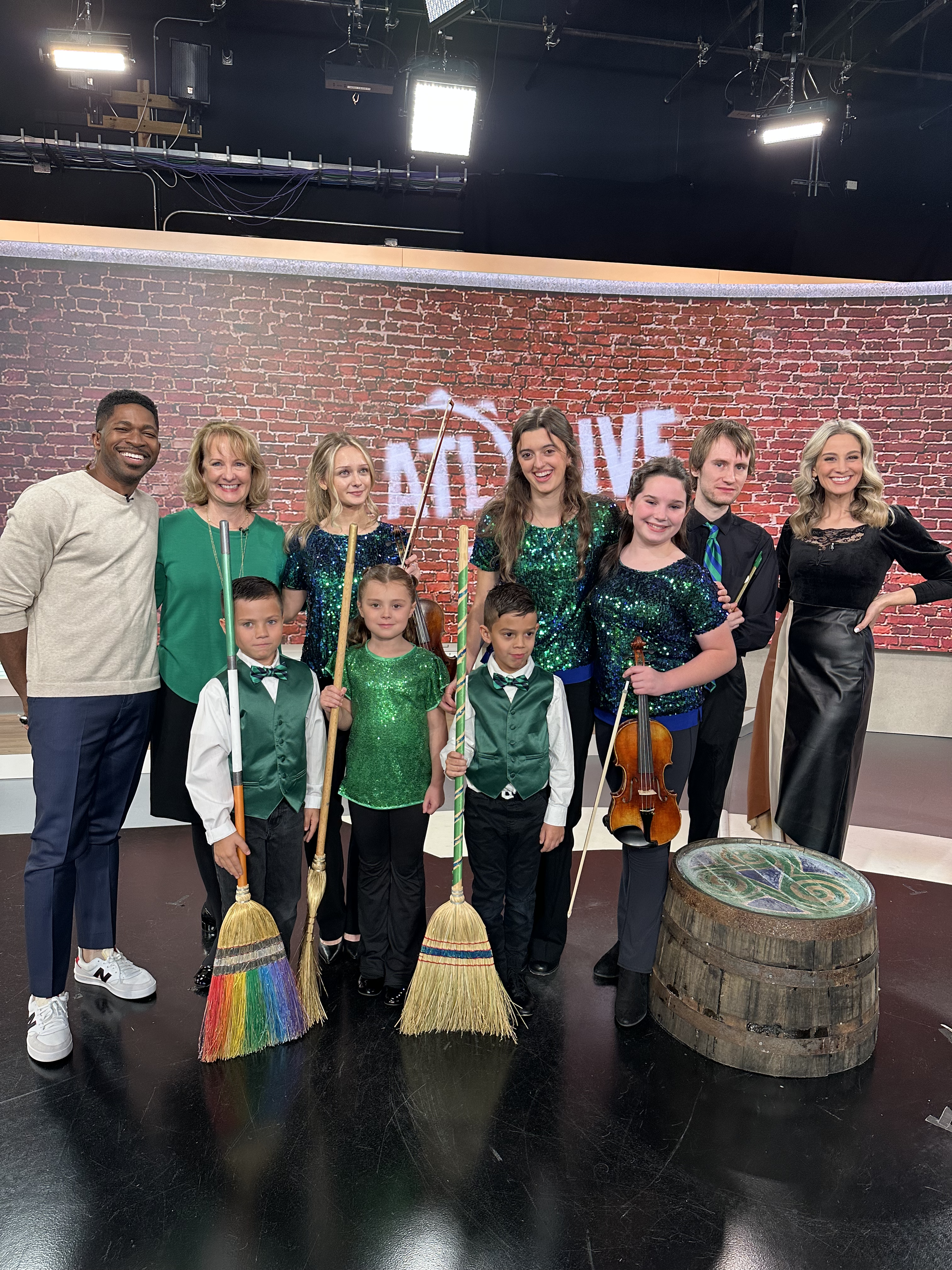 Promoting IrishFest Atlanta 2025 on ATL Live