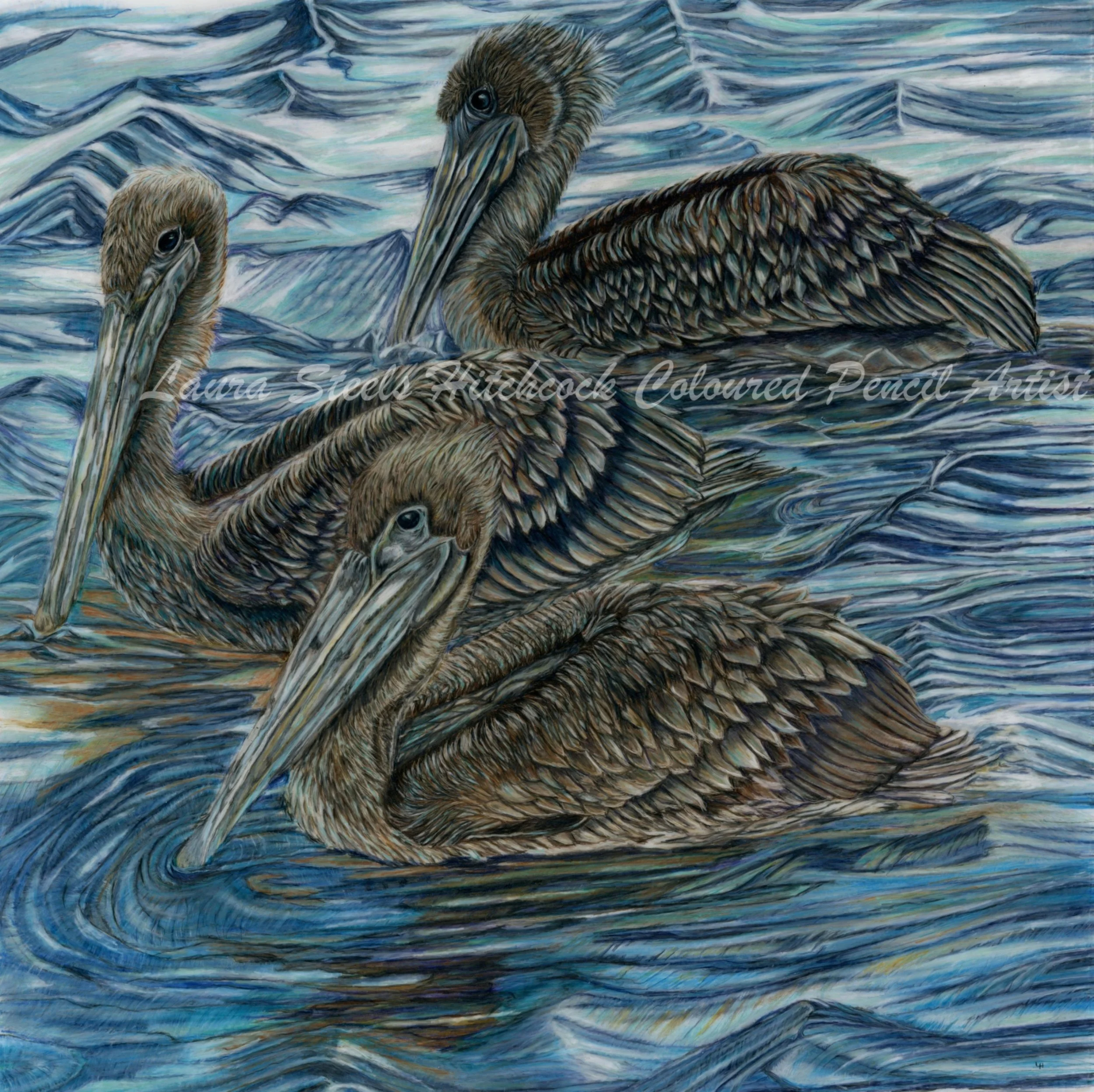 Waiting for Lunch 16x16