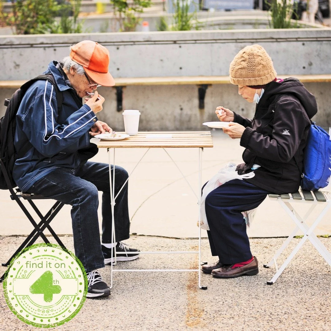 Whether its traipsing around @mastersyyc, admiring the street&rsquo;s art installations, grabbing a coffee at @purpleperkcoffee or @iloveyoucoffeeshop, or enjoying an ice cream at @abbeys.mission, Fourth Street is so to make sparks fly on yoru next d