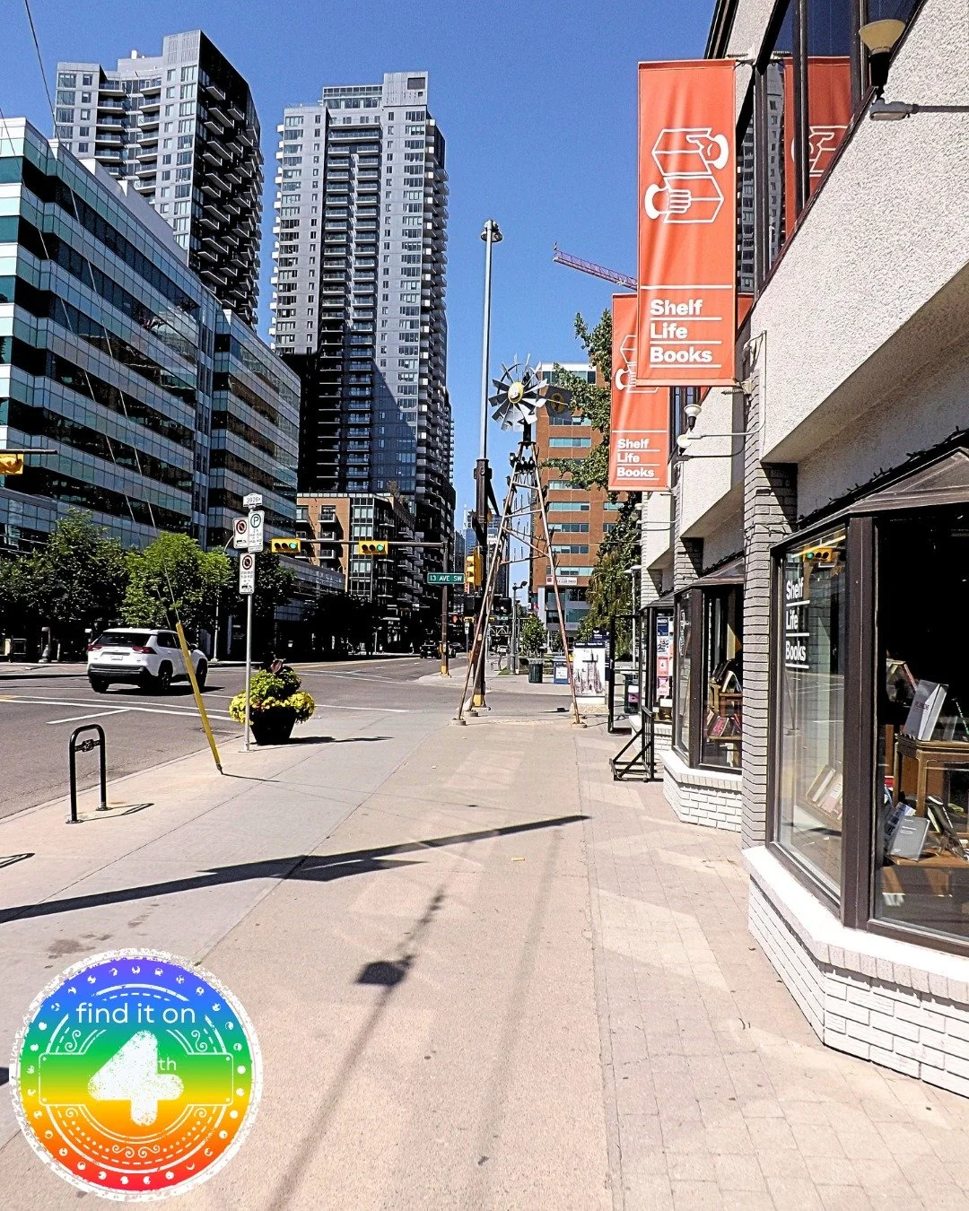 Do you know about @shelflifebooks' historic role in Calgary Pride? 🤩
Shelf Life Books&rsquo; current location used to be a gay bar called Parkside Continental, which was a mainstay for Calgarians between 1973&ndash;1986 👯
Listed on the YYC LGBTQIA2