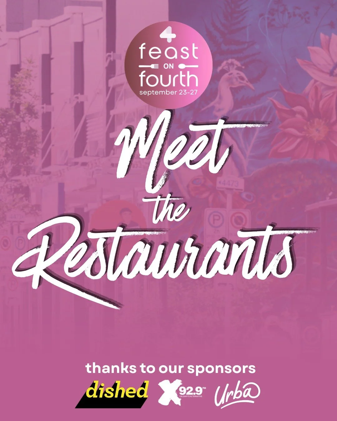 We Hope You're Hungry 😋
Feast on Fourth comes to 4th Street September 23-27, and this year is BIGGER THAN EVER with offers at just $10 🤩
⭐ Try pub grub like never before at @blowersgrafton, @elephantcastle, @joyceon4th_yyc &amp; @unicorncalgary 🍔
