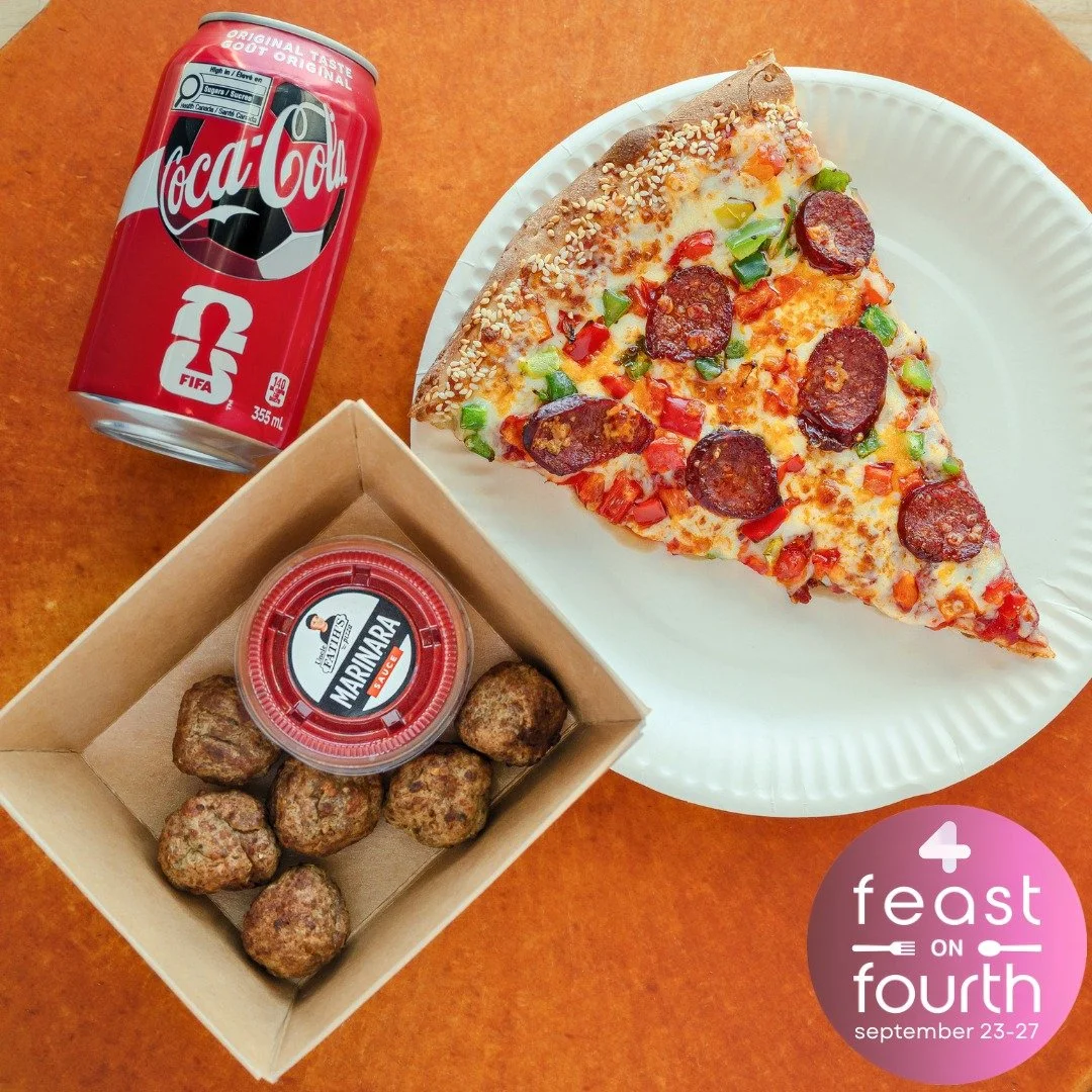 What can $10 get you at @unclefatih's this Feast on Fourth? 🤩
Stop by between September 23-27 and get your hands on:
⭐1 Slice of Pizza 🍕
⭐6 Meatballs 🍴
⭐A Canned Drink 😋
ALL FOR JUST $10 🤑
Discover all of this year's deals on our website, or sto