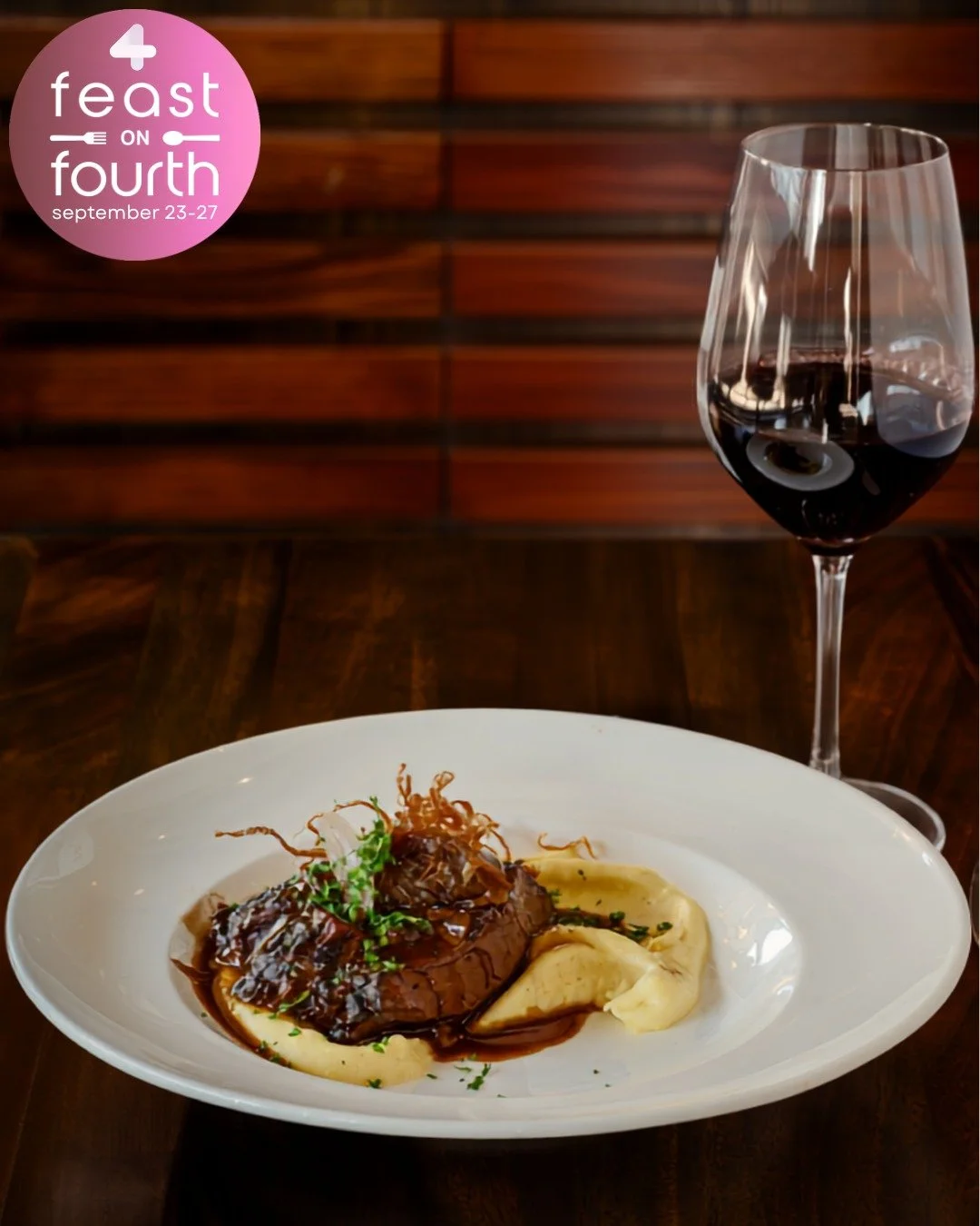 Beef or seafood? Why not both! 🤩
Stop by @vinroomyyc for Feast on Fourth (September 23-27) and enjoy:
⭐4oz Braised Beef Brisket
⭐Garlic Butter Shrimp
⭐Brown Buttered Cauliflower and Potato Mash
⭐Cabernet Sauvignon Demi-Glace ✨OR✨
⭐4oz Los Bocheros, 