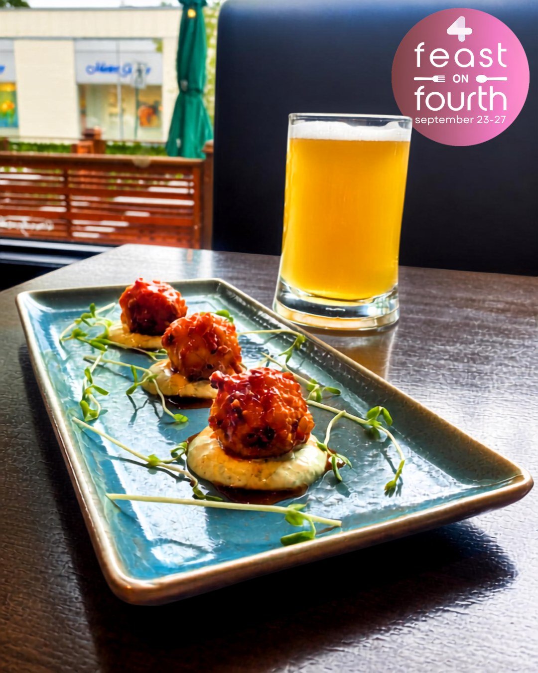 Feeling... Shellfish? 🦞😋
Head to @blowersgrafton during Feast on Fourth (September 23-27) and try their incredible ✨Lobster Corn Fritters✨ for just $10 🤑
Thanks to our sponsors @x929calgary, @dishedcalgary  and @urbacalgary 🙌 #FeastOnFourth