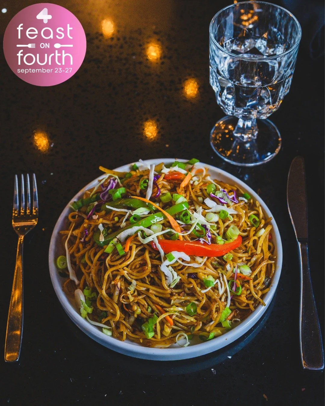 Last Day of Feast on Fourth ⏳
@rajdootrestaurant TODAY and enjoy a fresh bowl of ✨Veg Hakka Noodles✨ for JUST $10 😋
Thanks to our media sponsors @x929calgary, @dishedcalgary &amp; @urbacalgary 👋 #FeastOnFourth