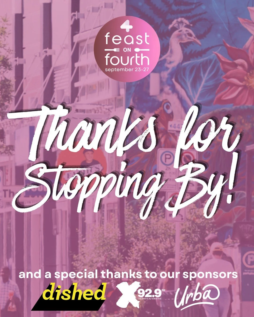 THAT'S A WRAP 🥳
Thanks to everyone who stopped by this year's ✨Feast on Fourth: Fall Edition✨🎃
This has been the first year we've included both restaurants and retailers... and we're proud to say the response from you all has been INCREDIBLE 🥰
You