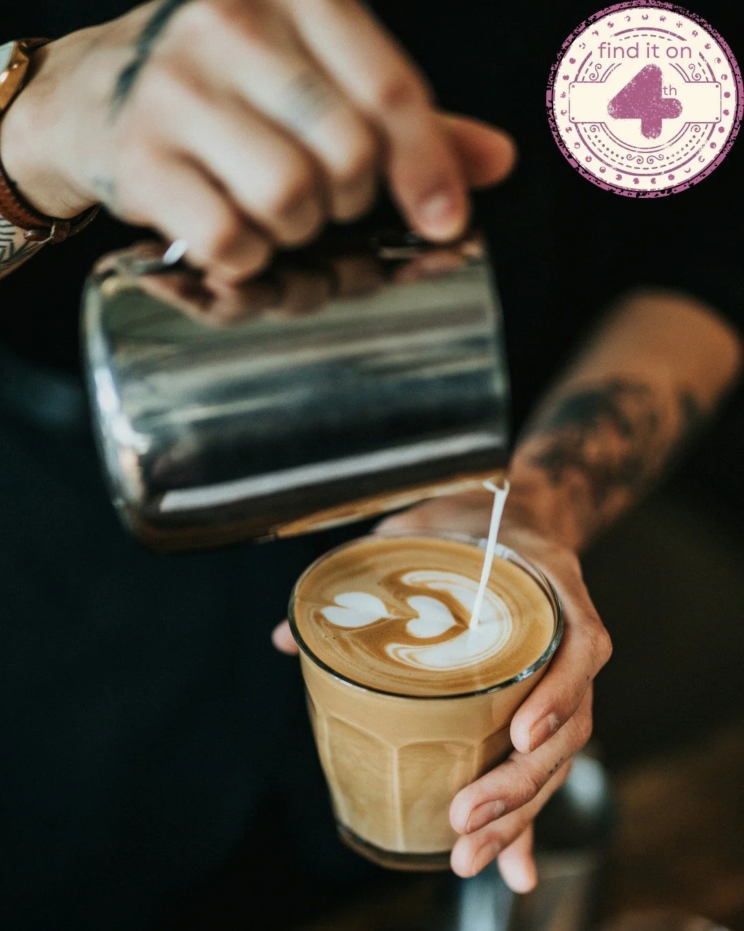 It's ✨National Coffee Day✨ so stop by your favourite coffee shop on Fourth Street for a mid-week pick-me-up 🤗☕