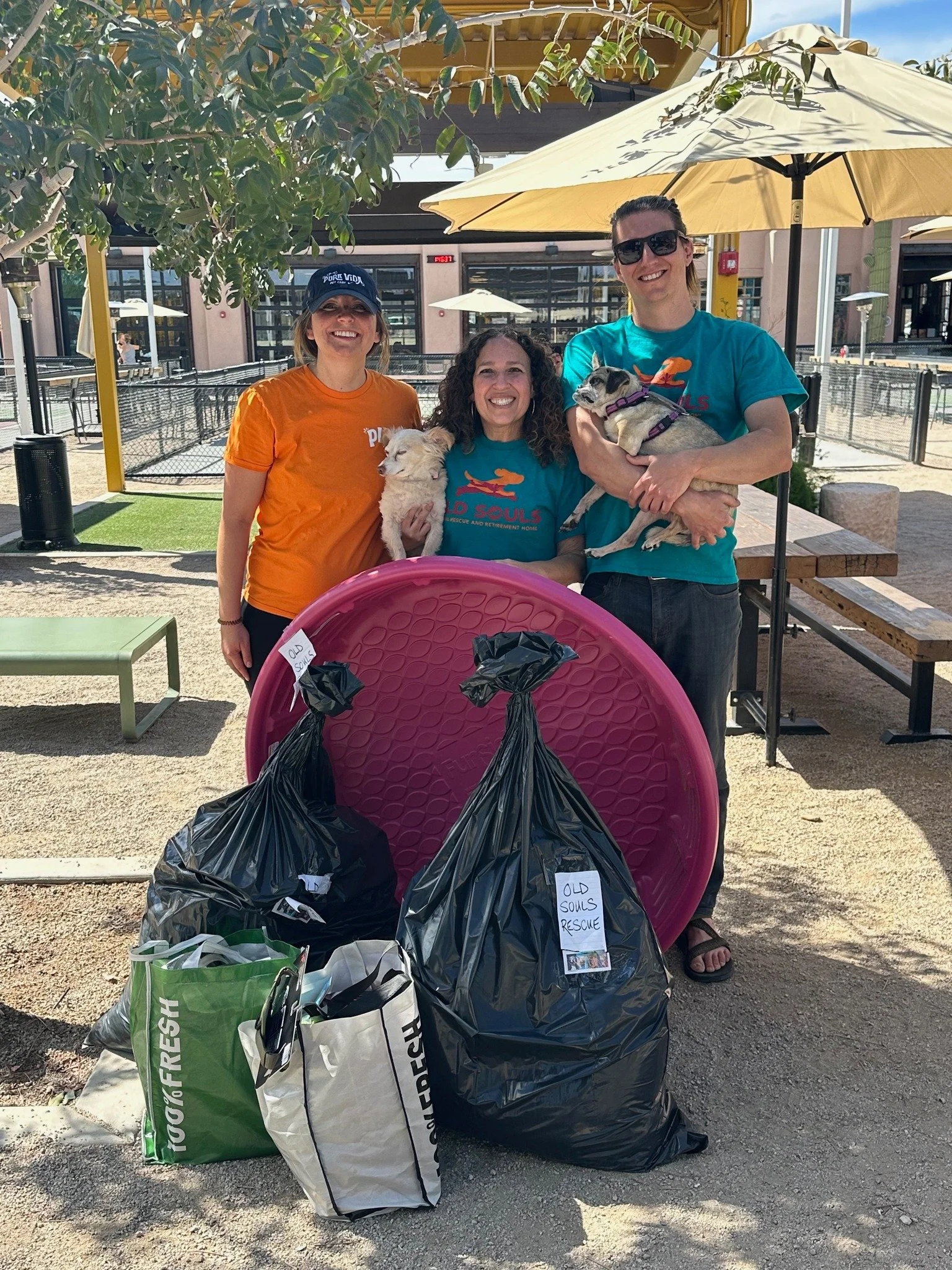 Here at Old Souls we love partnering with locally owned, woman owned businesses here in Tucson. One of our favorite partnerships is with @pura_vida_pet_care . They offer so many unique services for pets, all with the kindness and compassion that we g
