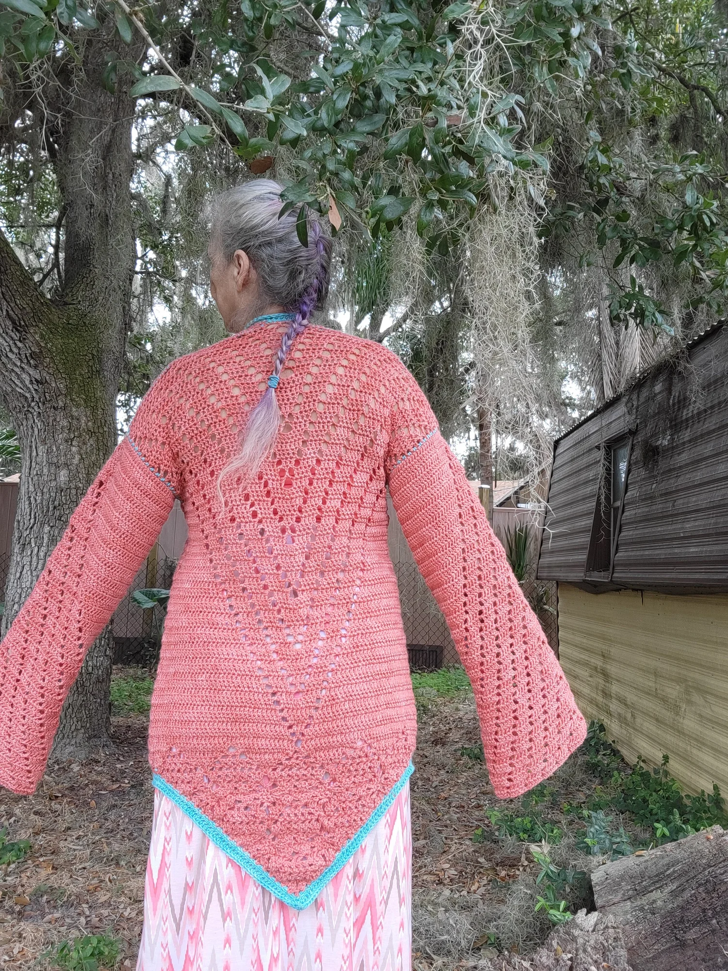 Athena Cardigan Crochet Pattern — Baecrochett by Lizzy & Becky