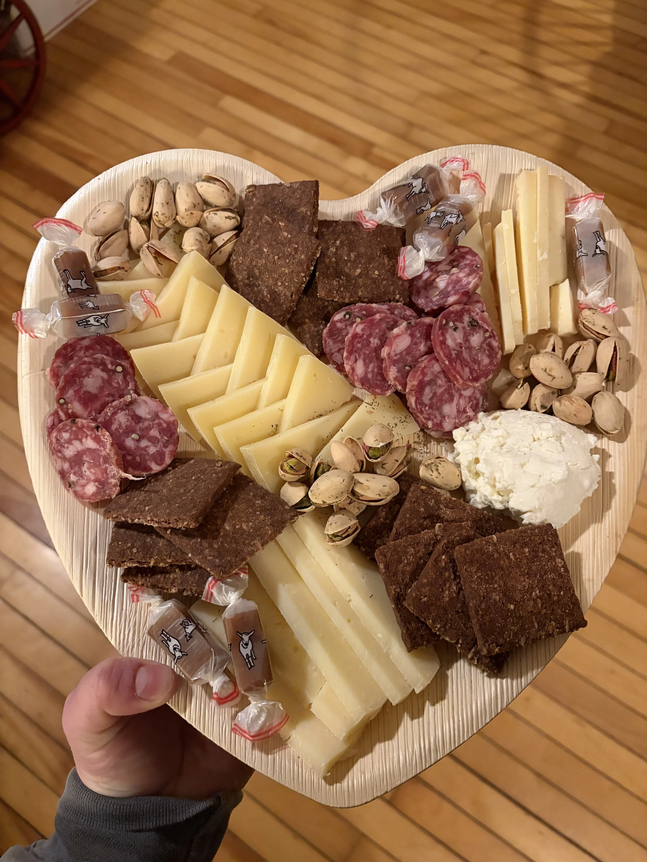 Valentine’s Cheeseboard
