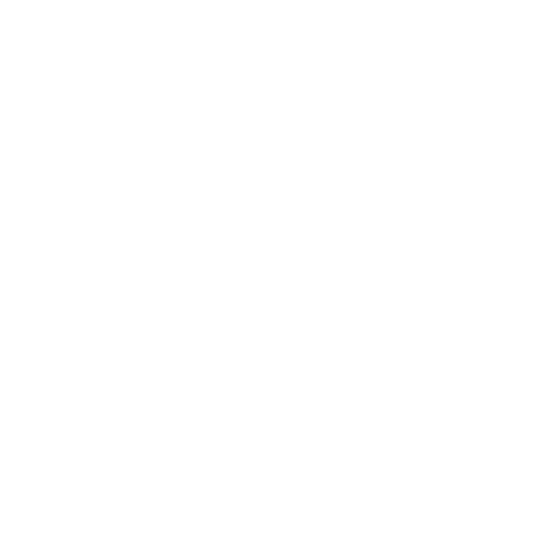 Simplified house icon with a heart inside it.