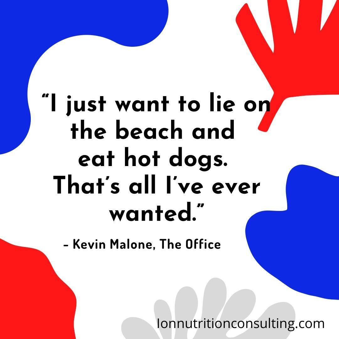 Happy birthday America! 🇺🇸💙🌭
.
Eat all of the hot dogs you want today (they&rsquo;re high in protein 😜)
.
Then sign up for a free consultation and let me help you get back on track!! #linkinbio
👇
Www.ionnutritionconsulting.com/get-started
.

#i