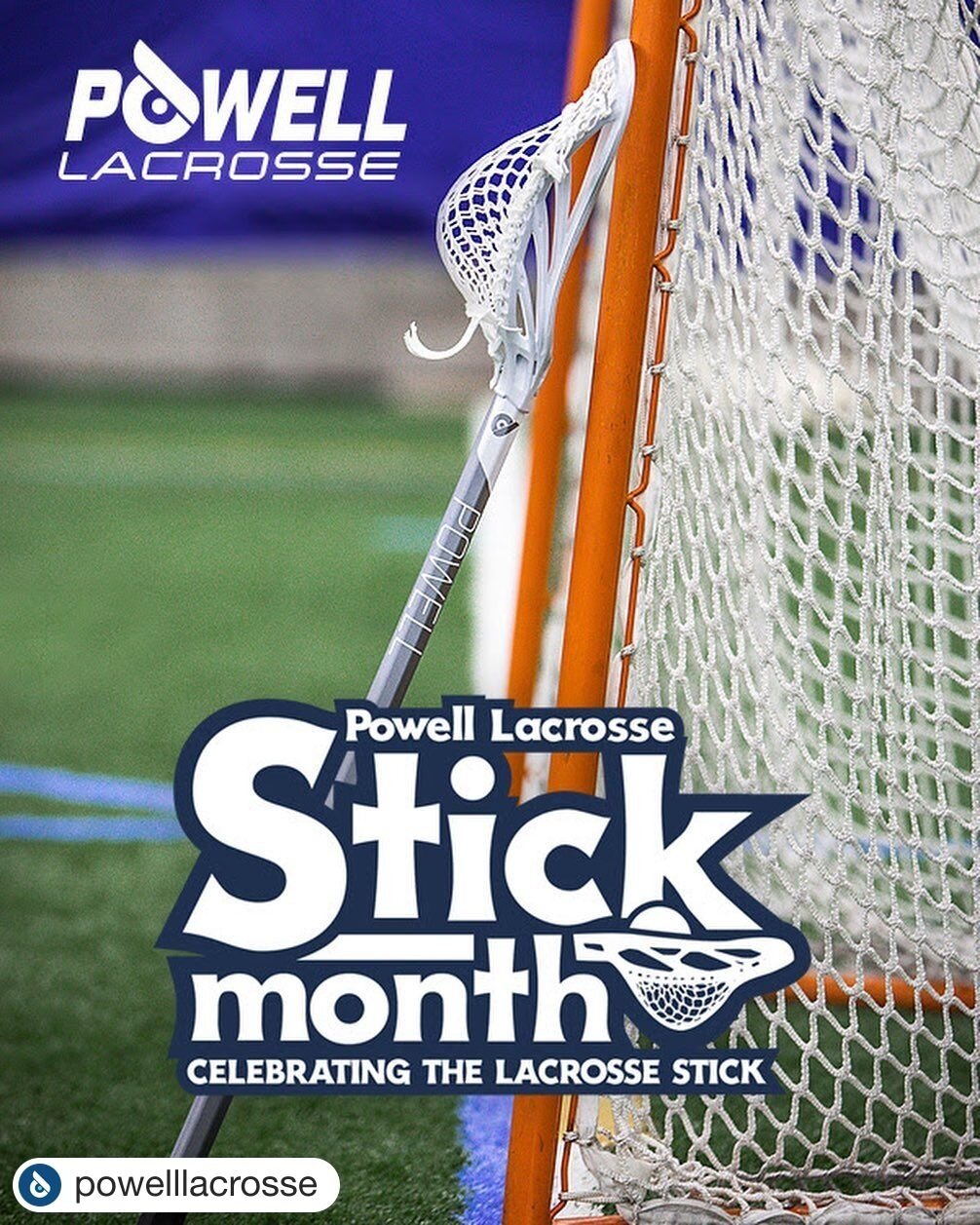 For today's #22Easy Tuesday, I'm sharing @powelllacrosse Stick Month Giveaway - celebrating the lacrosse stick.⁠
⁠
@powelllacrosse is giving away 22 complete sticks to a lucky winner and their team. Visit the 🔗  link in my bio to enter and be sure t