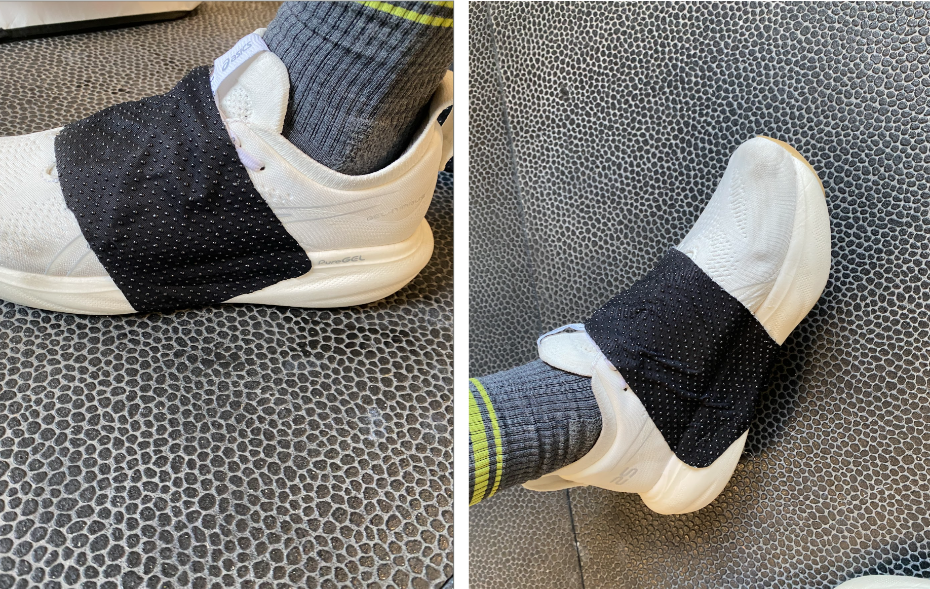 Adhesive backed gripstop fabric