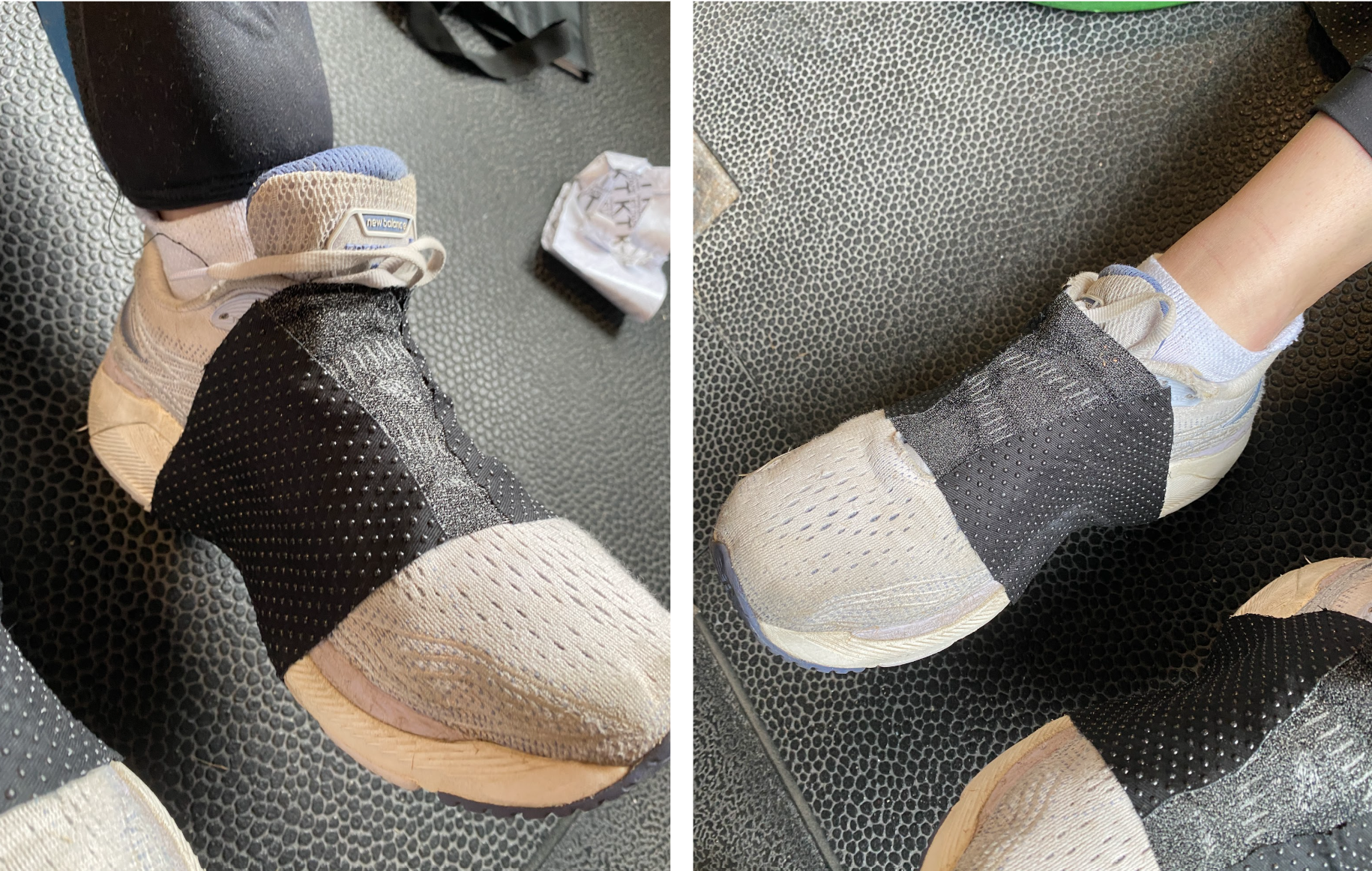 Ahdeisve backed KT tape laminated with gripstop cloth