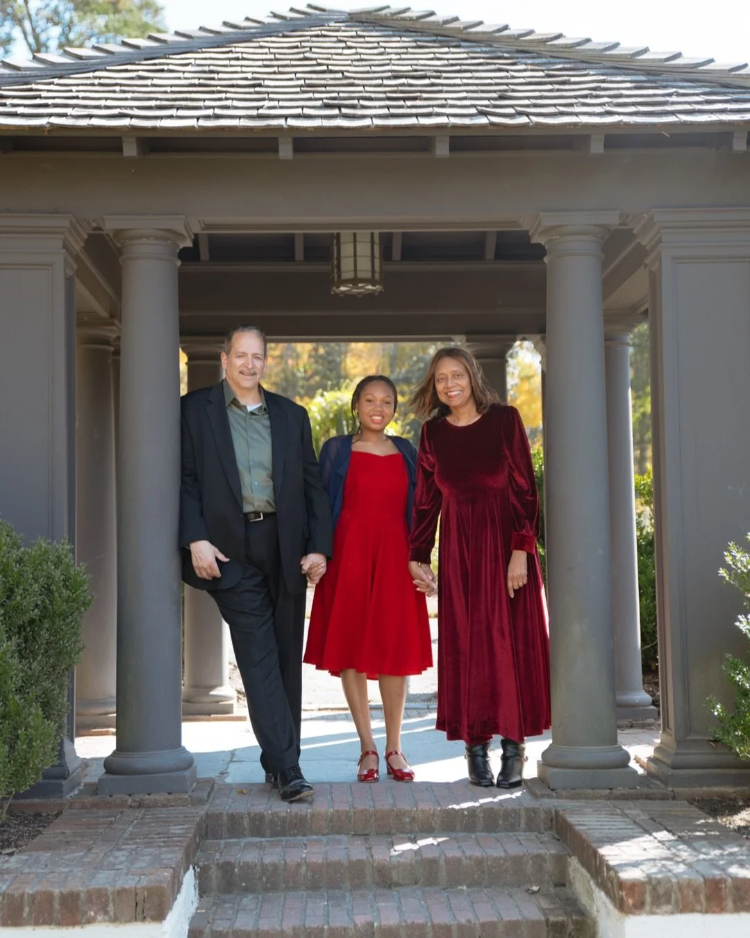 Had the sweetest time photographing the Ocasio family for their holiday pictures. Such a kind, joyful crew &mdash; truly a pleasure to work with!

#ncphotographer #ncportraitphotographer #reynoldagardens