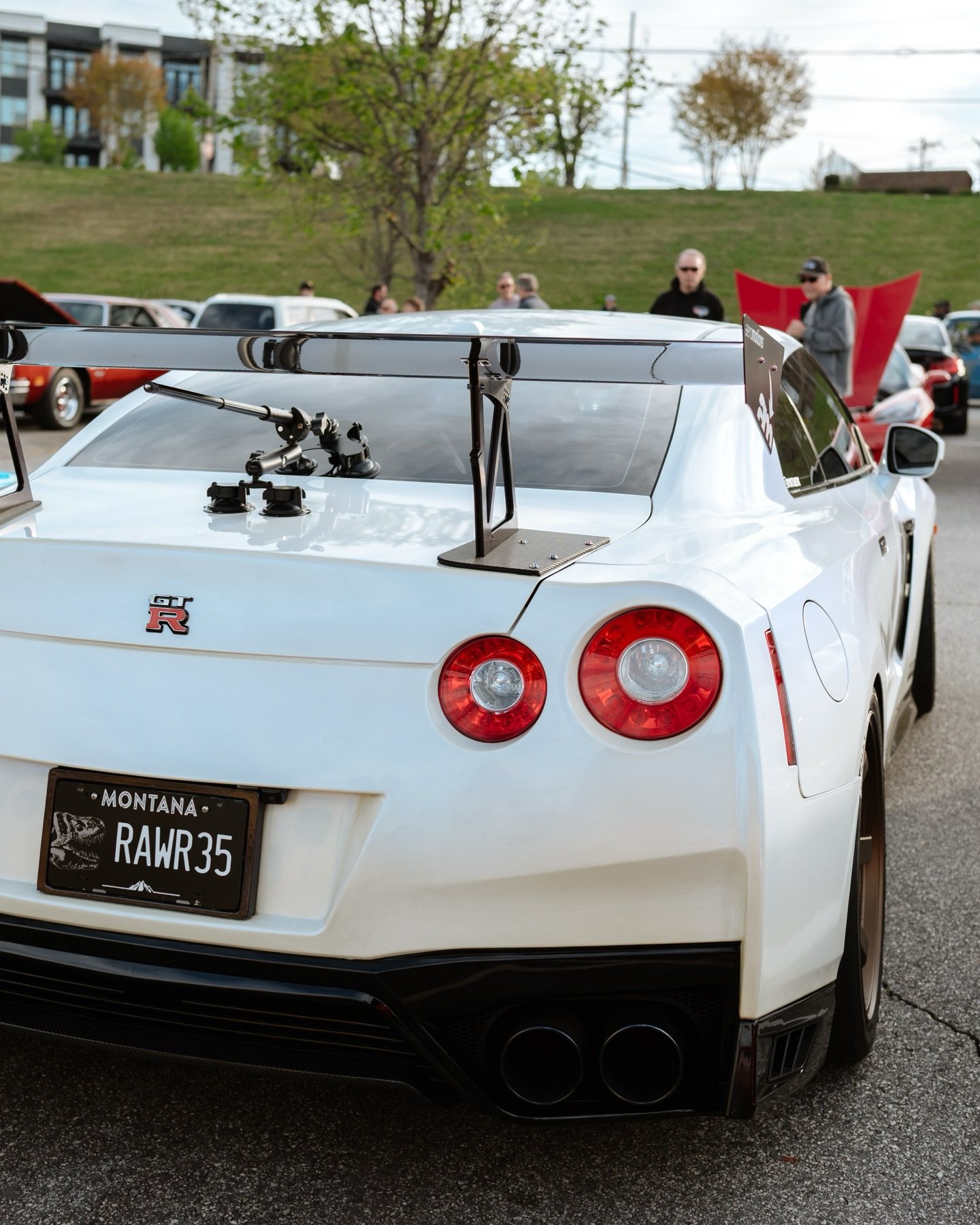 @synthetk at Cars &amp; Coffee Winston Salem.
.
.
.
#gtr35 #r35 #carphotography #WinstonSalemNC #carshow