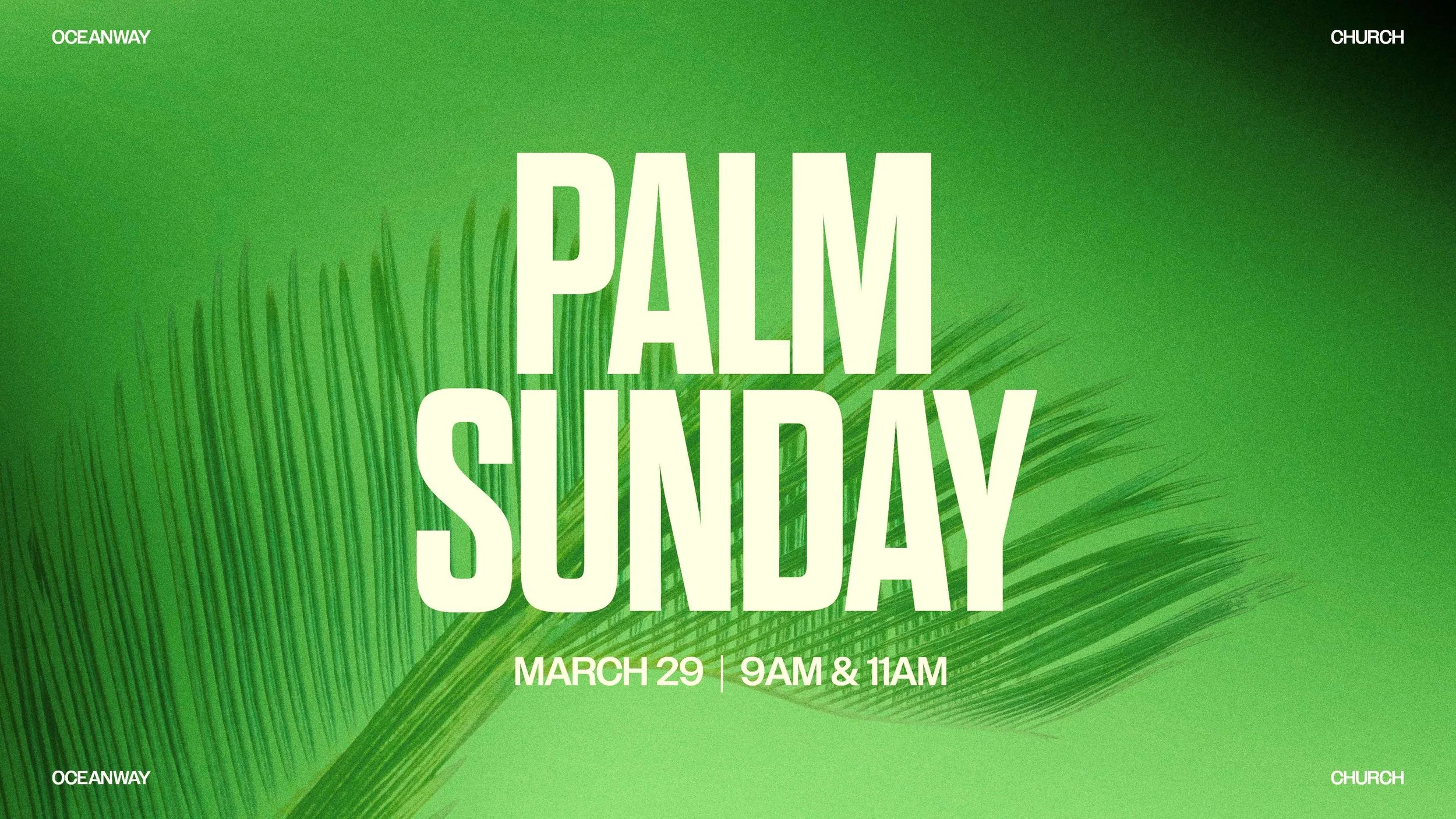 Palm Sunday