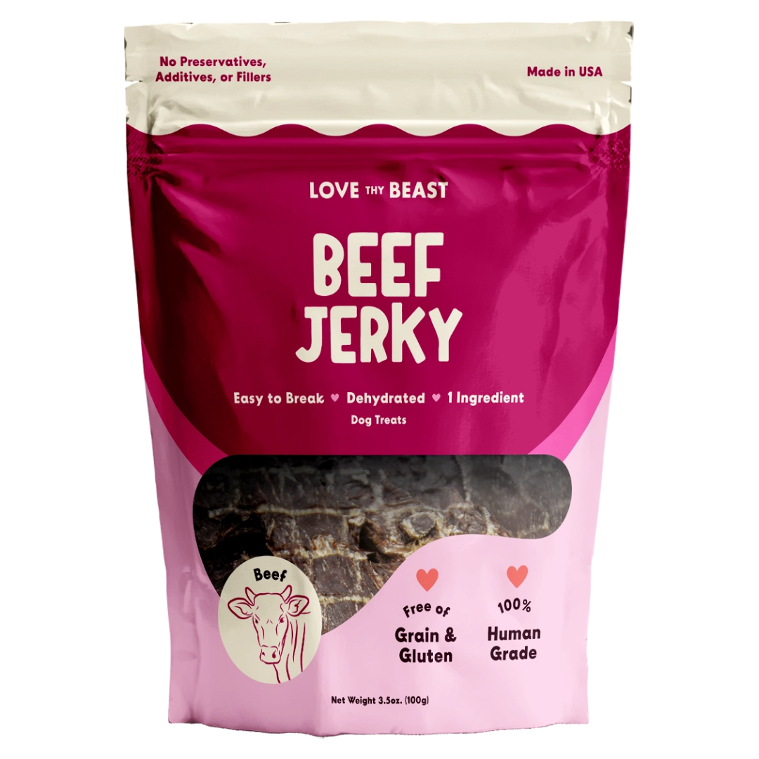 LoveThyBeast - Beef Jerky Dog Treats