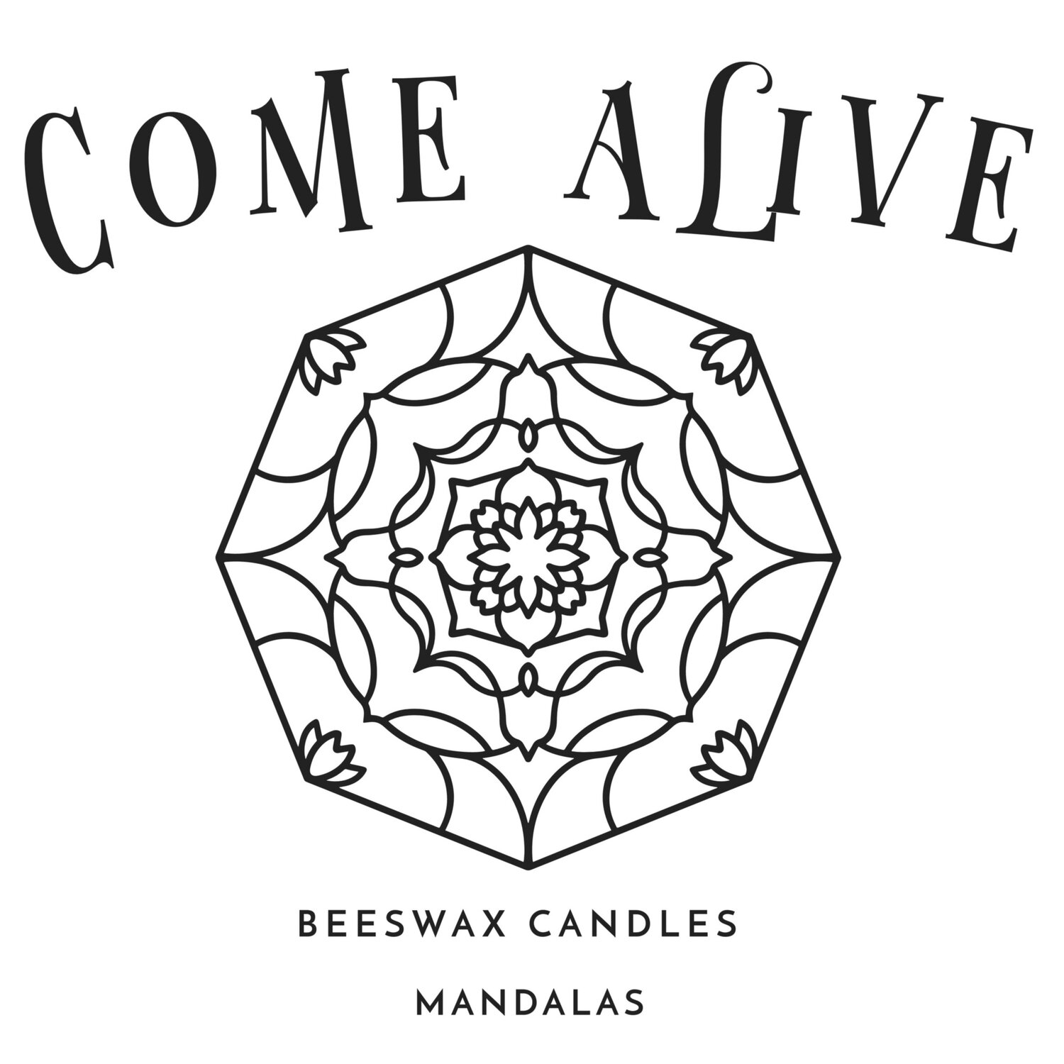 Come Alive Beeswax Candles &amp; Mandalas