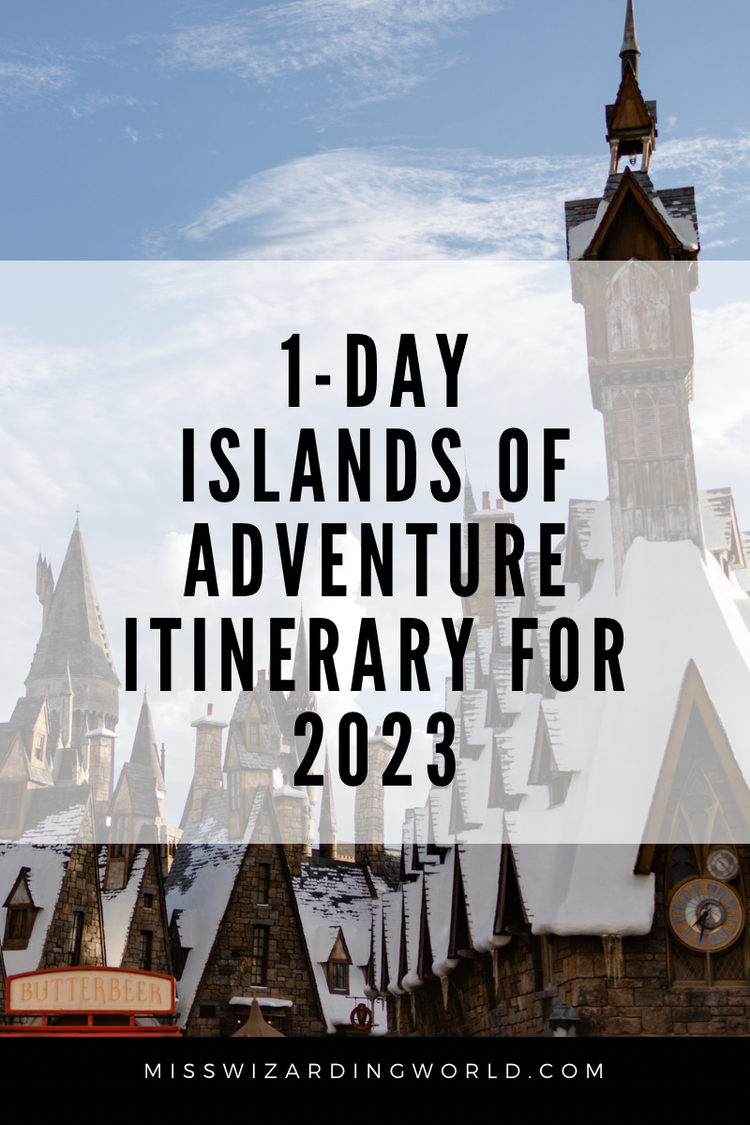 1-Day Islands of Adventure Itinerary - Universal Orlando Florida