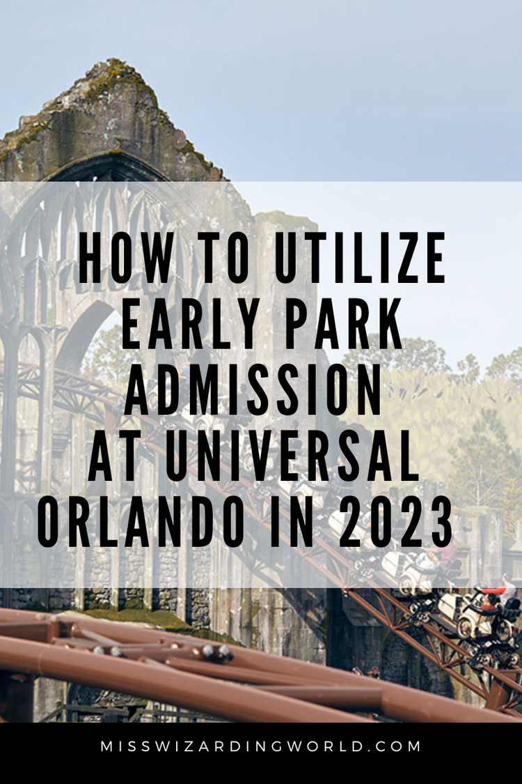 Early Park Admission/Park Hours Update for September and October 2022 at Universal  Orlando