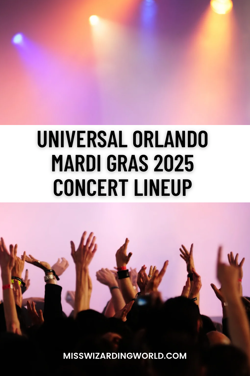 Universal Orlando’s Mardi Gras 2025 Concert Lineup Announced