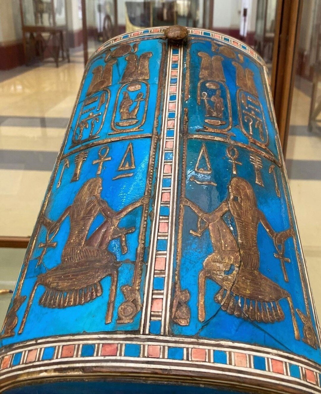 The Egyptian Museum is the oldest archaeological museum in the Middle East and houses the largest collection of Pharaonic antiquities in the world.⁠
⁠
The museum displays an extensive collection spanning from the Predynastic Period to the Greco-Roman
