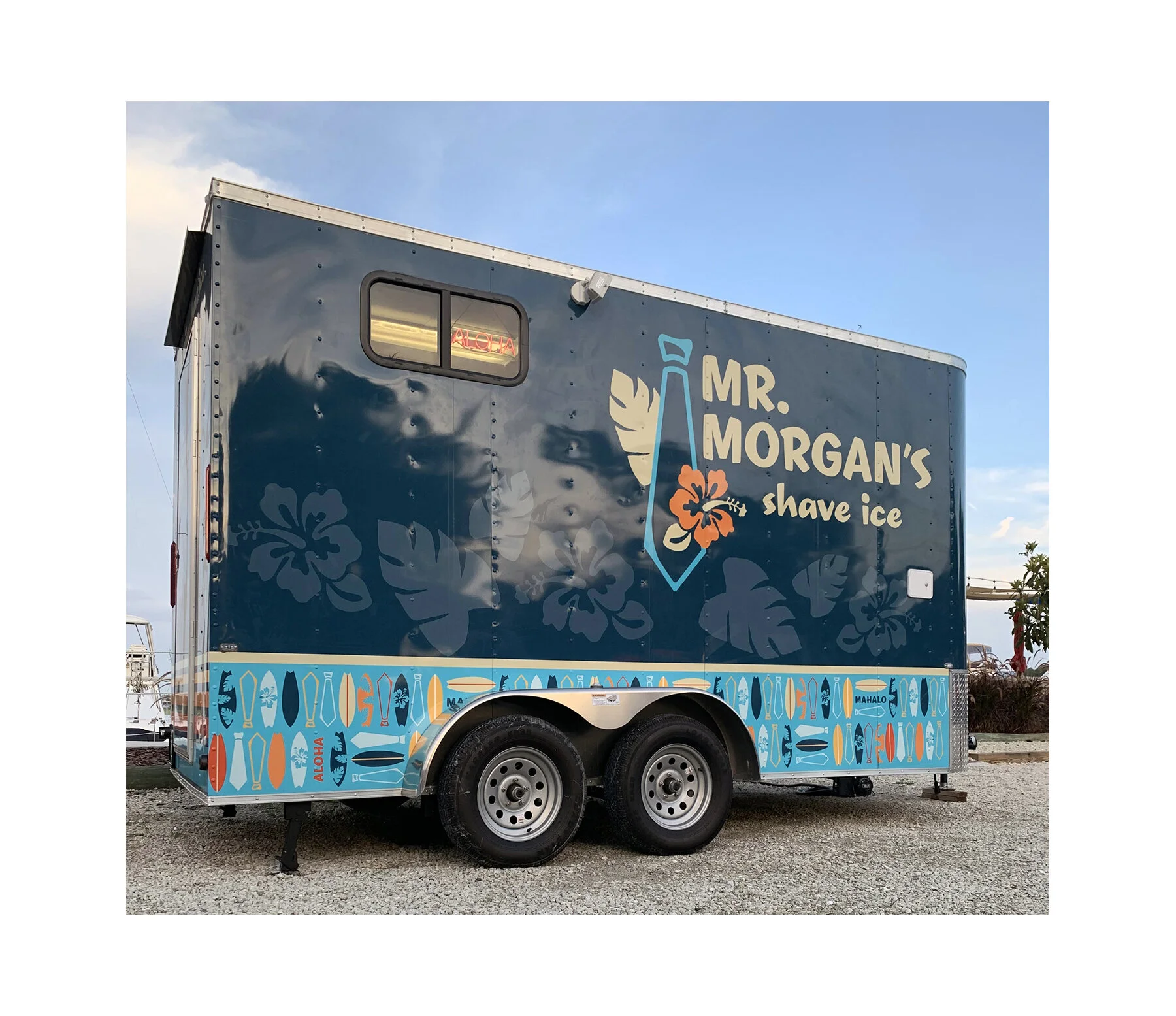 Mr. Morgan's Shave Ice Trailer