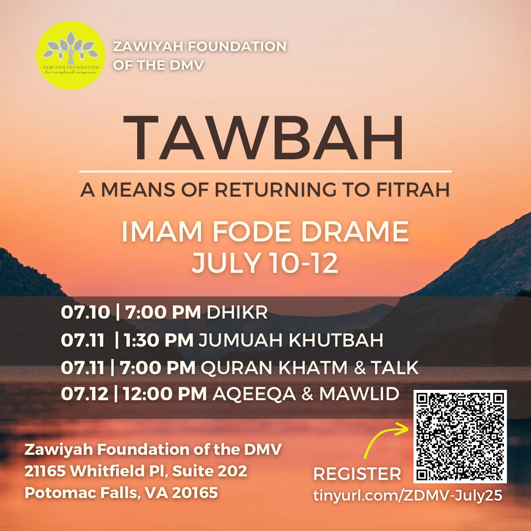Tawbah - A Means of Returning to Fitrah