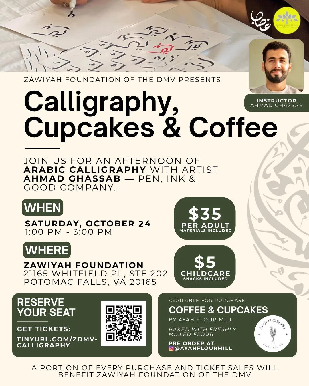 Calligraphy, Cupcakes & Coffee