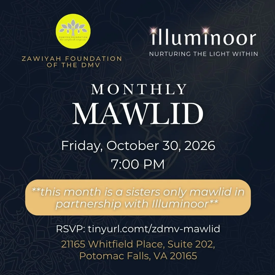 Monthly Mawlid (October - Sisters Only