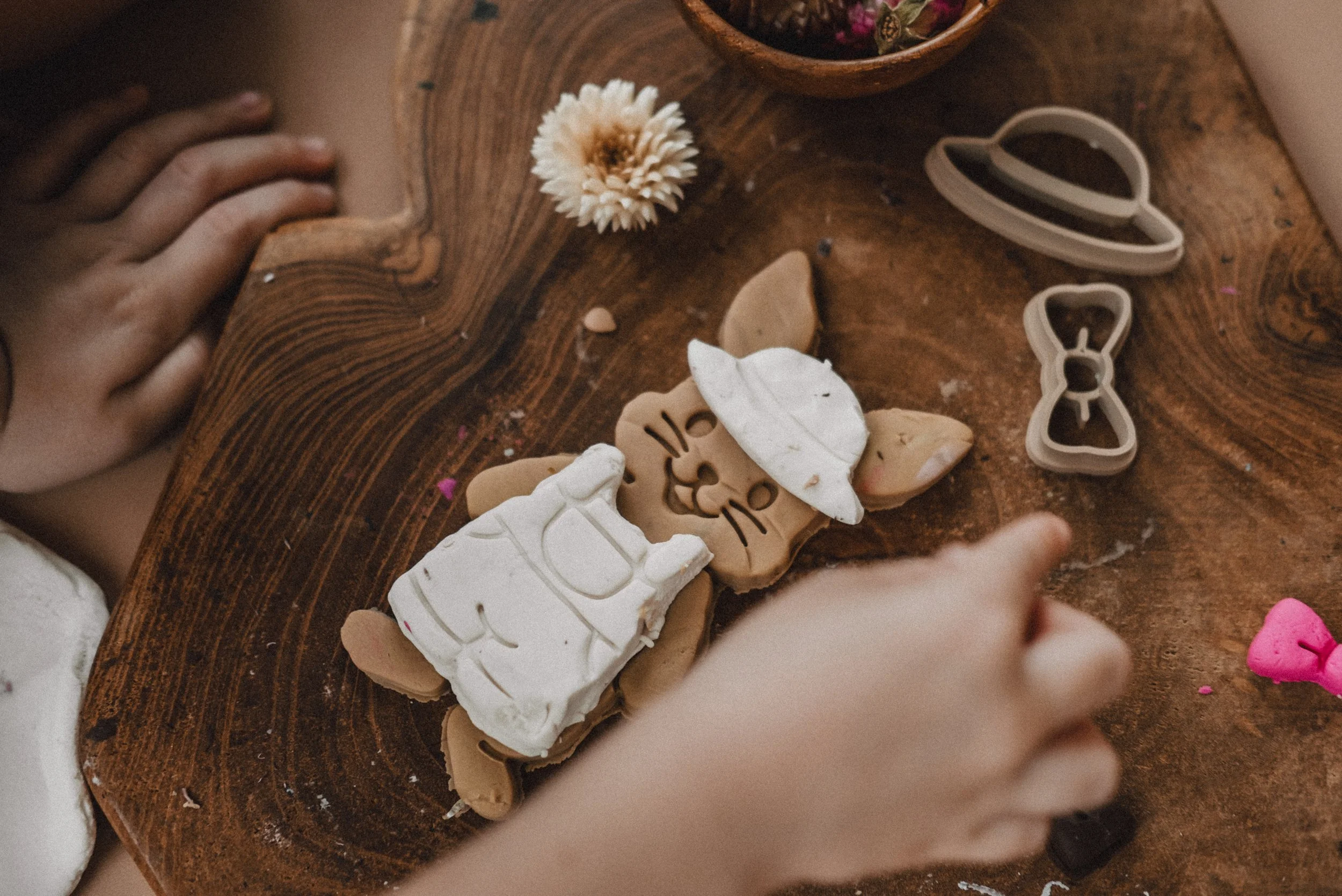 Bunny dress-up Easter activity