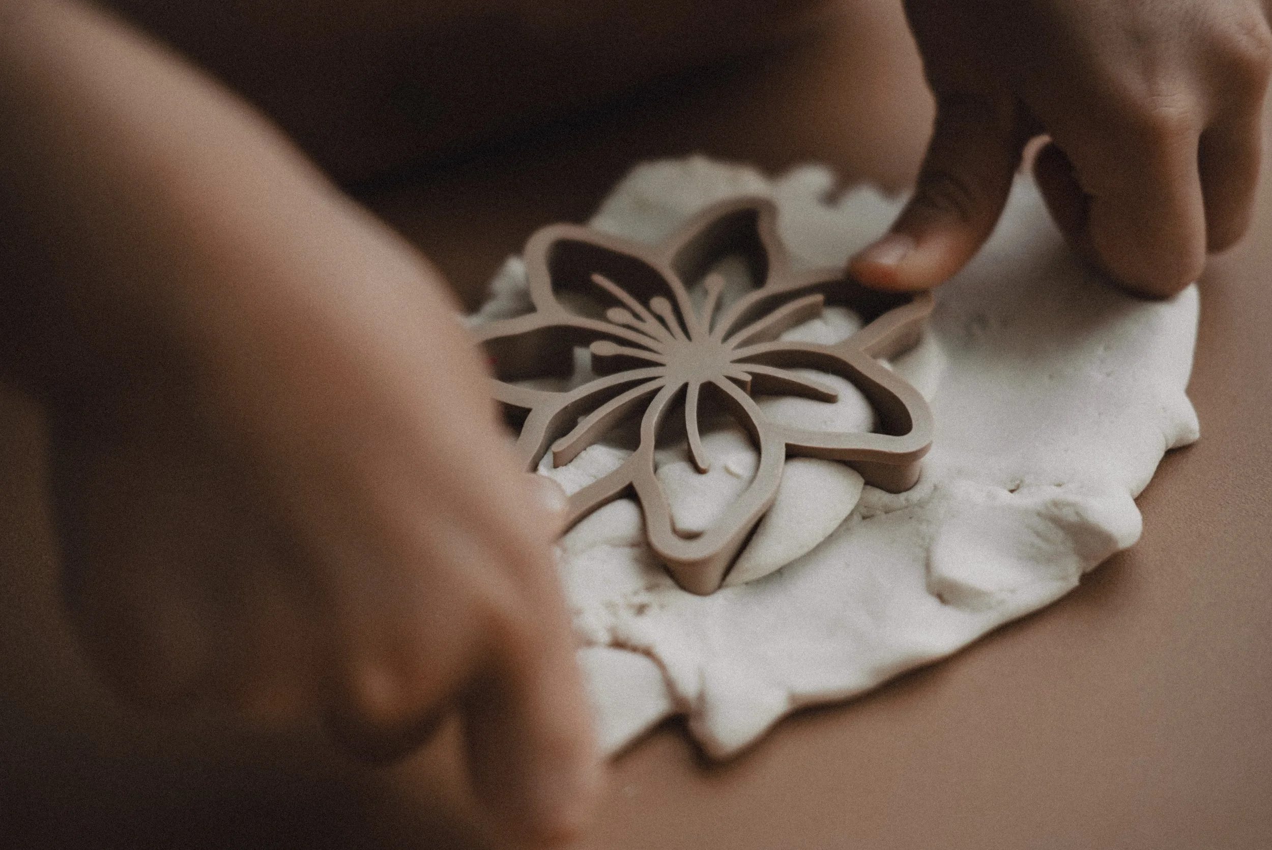 Lily Playdough cutter - eco friendly play - Kinfolk Pantry