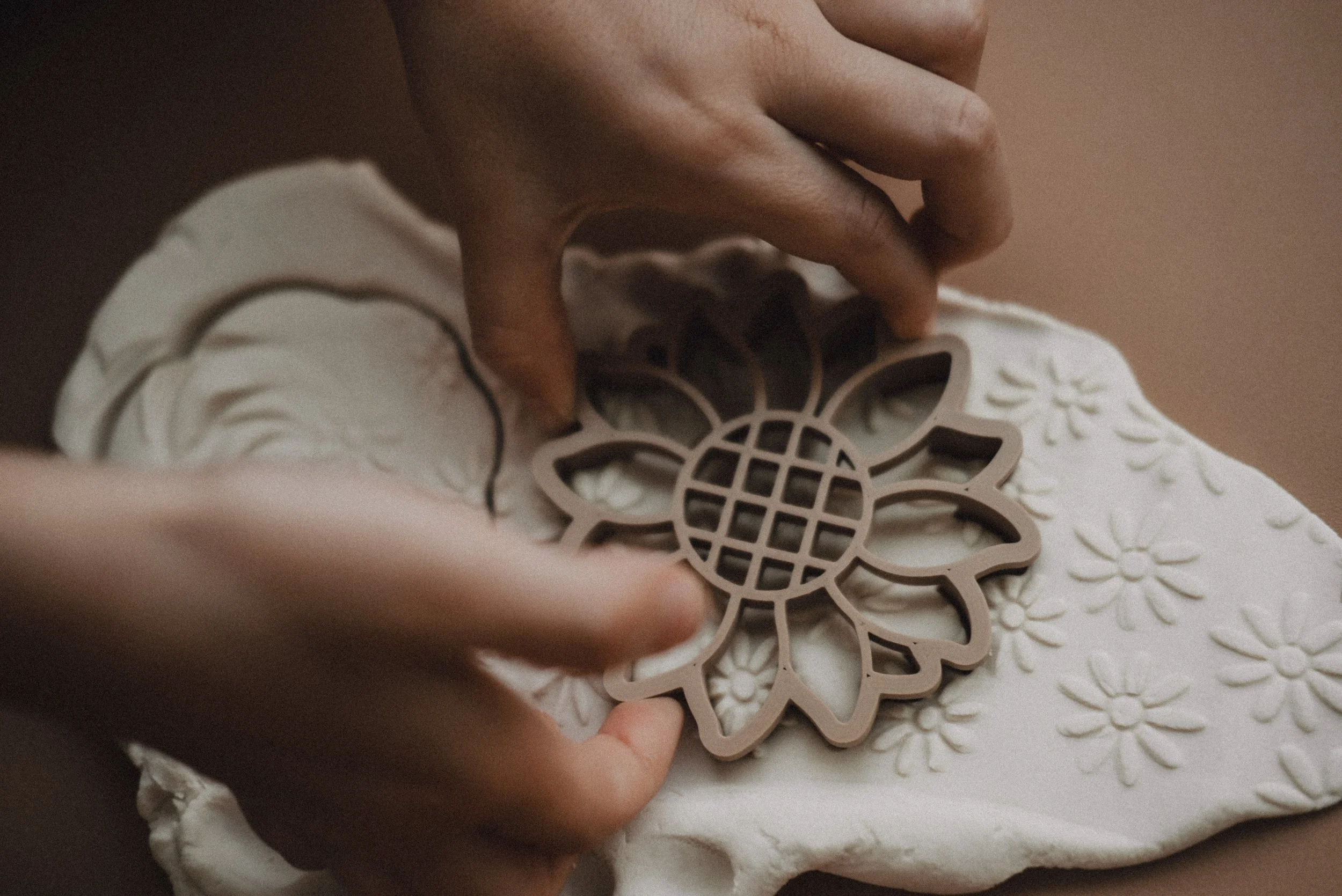 Sunflower Playdough cutter - eco friendly play - Kinfolk Pantry