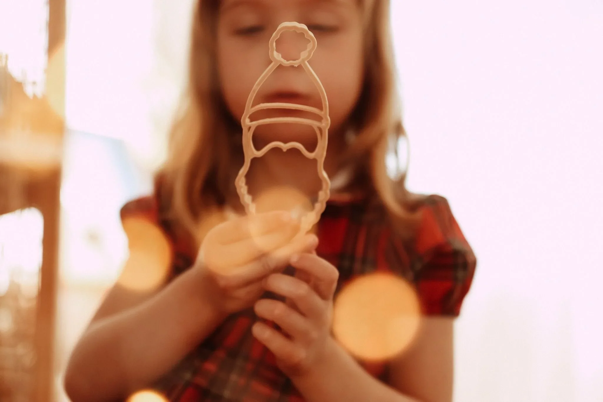 santa playdough cutter