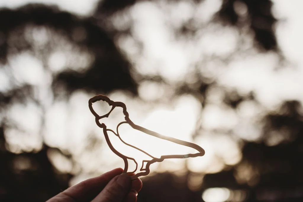 Cockatoo playdough cutter for sensory play