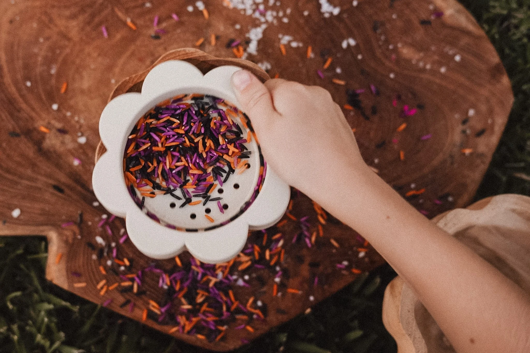 Play sifter - sensory play