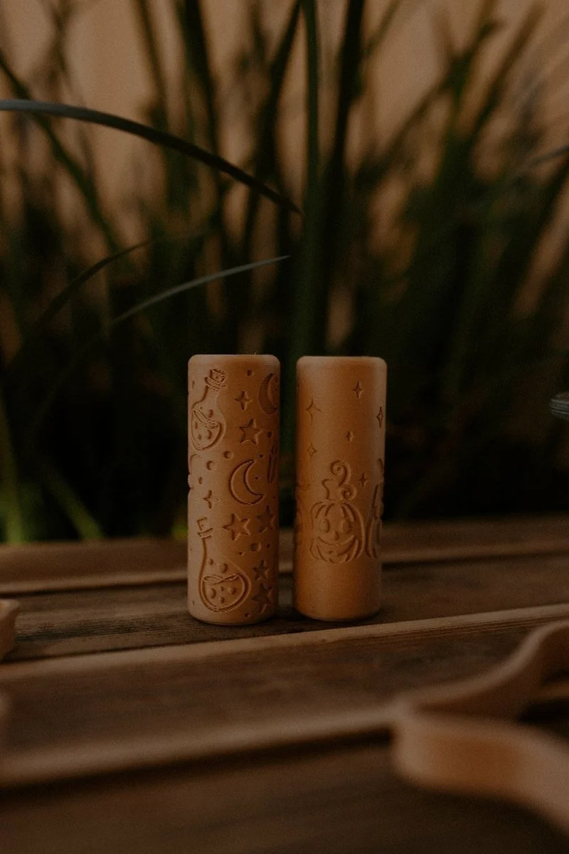 Magical Potion & Pumpkin Patch Pattern Playdough Roller - Kinfolk Pantry