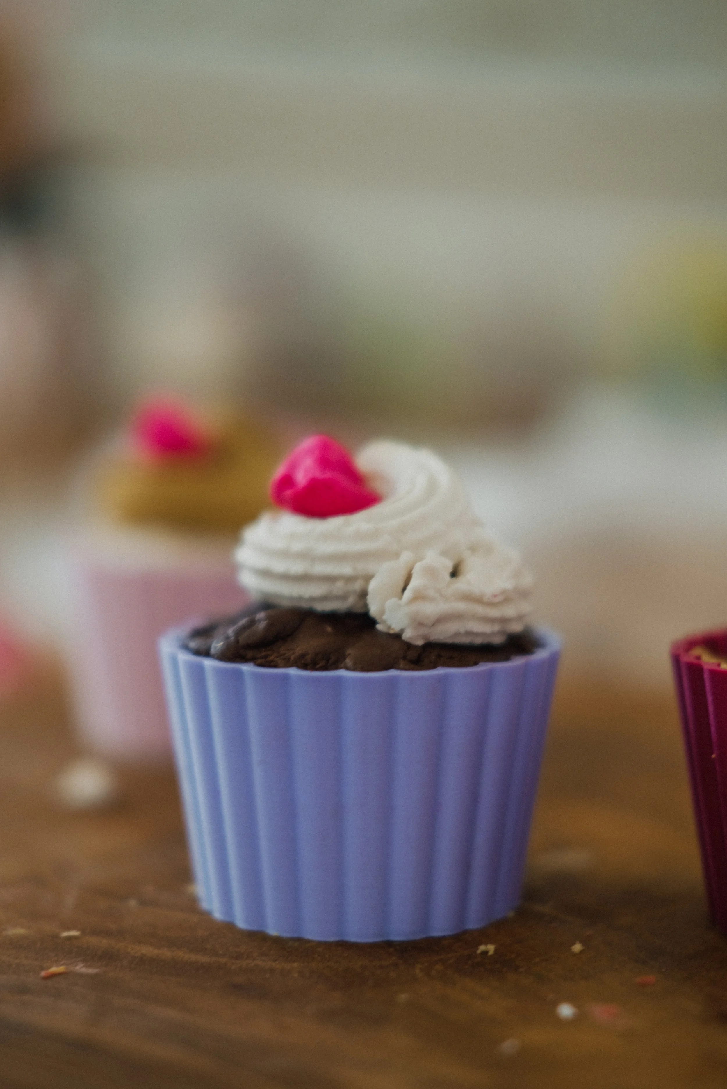 Eco Cupcake Mould - Playdough tools -Kinfolk Pantry -