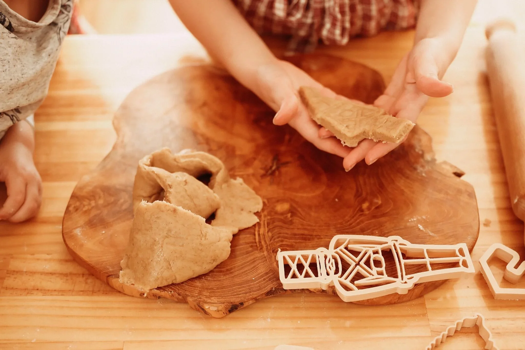 Nutcracker Christmas playdough cutter