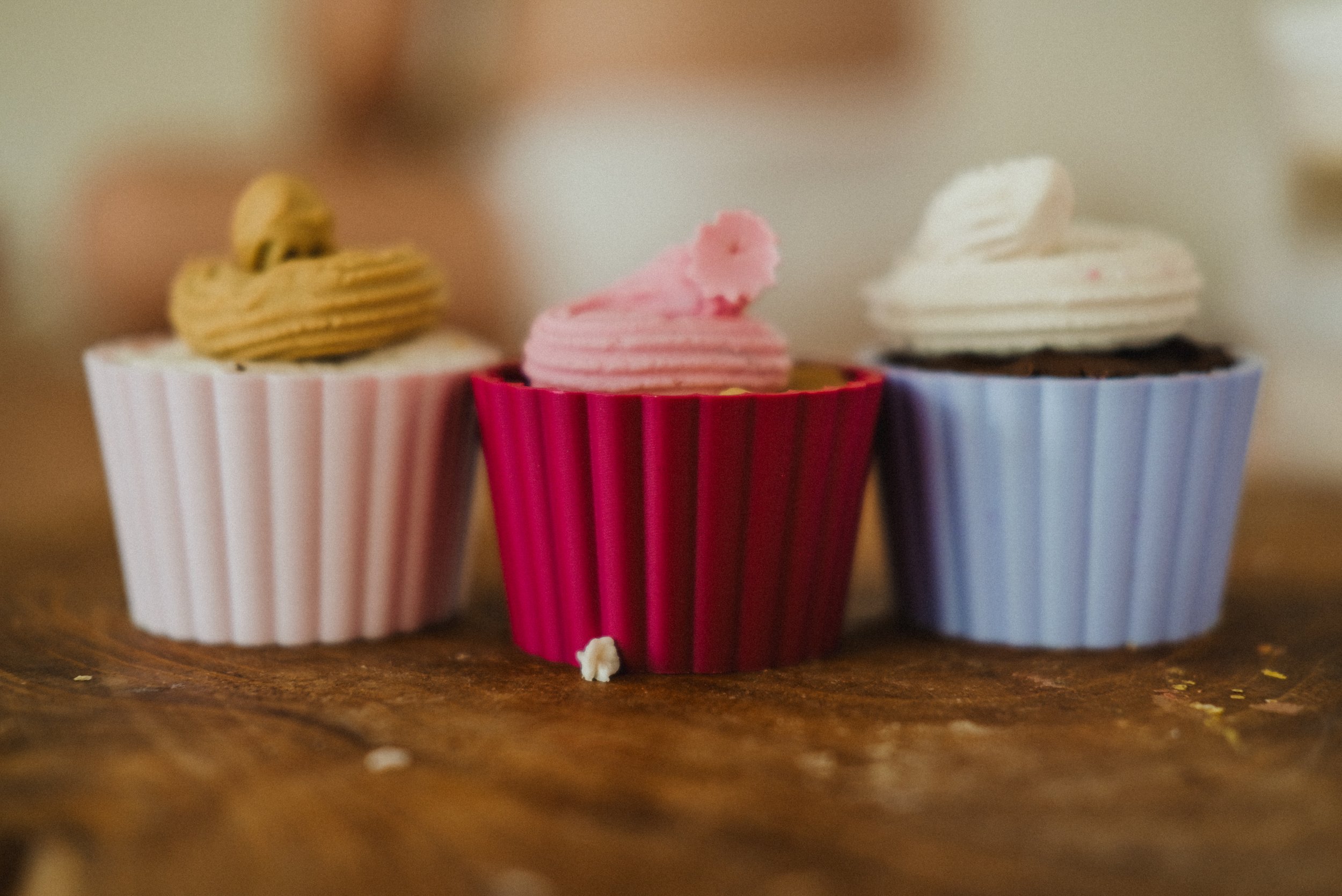 Eco Cupcake Mould - Playdough tools -Kinfolk Pantry -