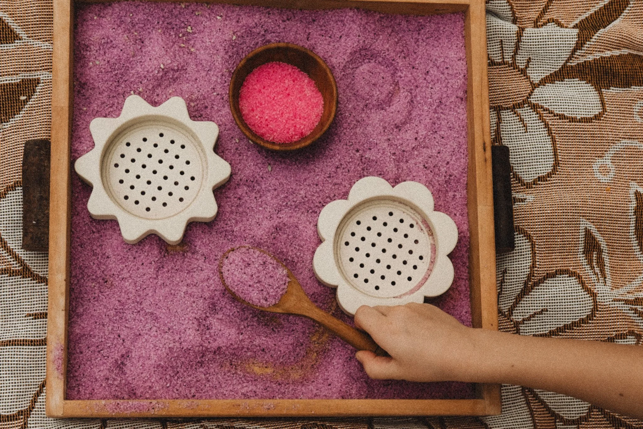 Play sifter - sensory play