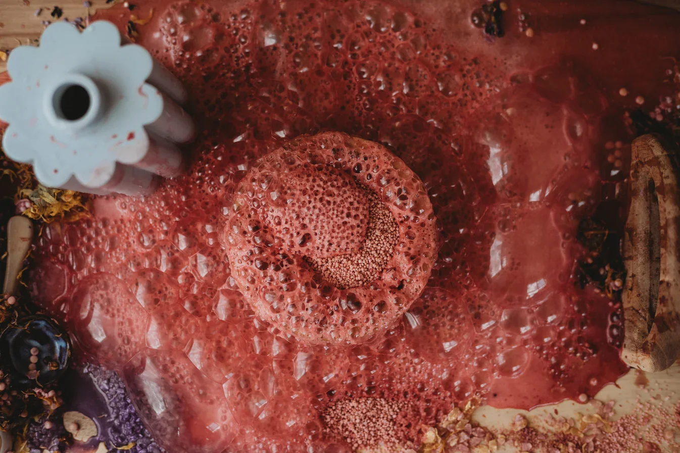 Sensory Play Fizz Potion Play