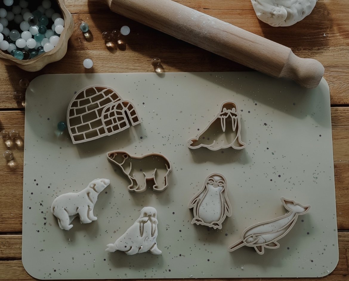 Arctic play dough cutters eco
