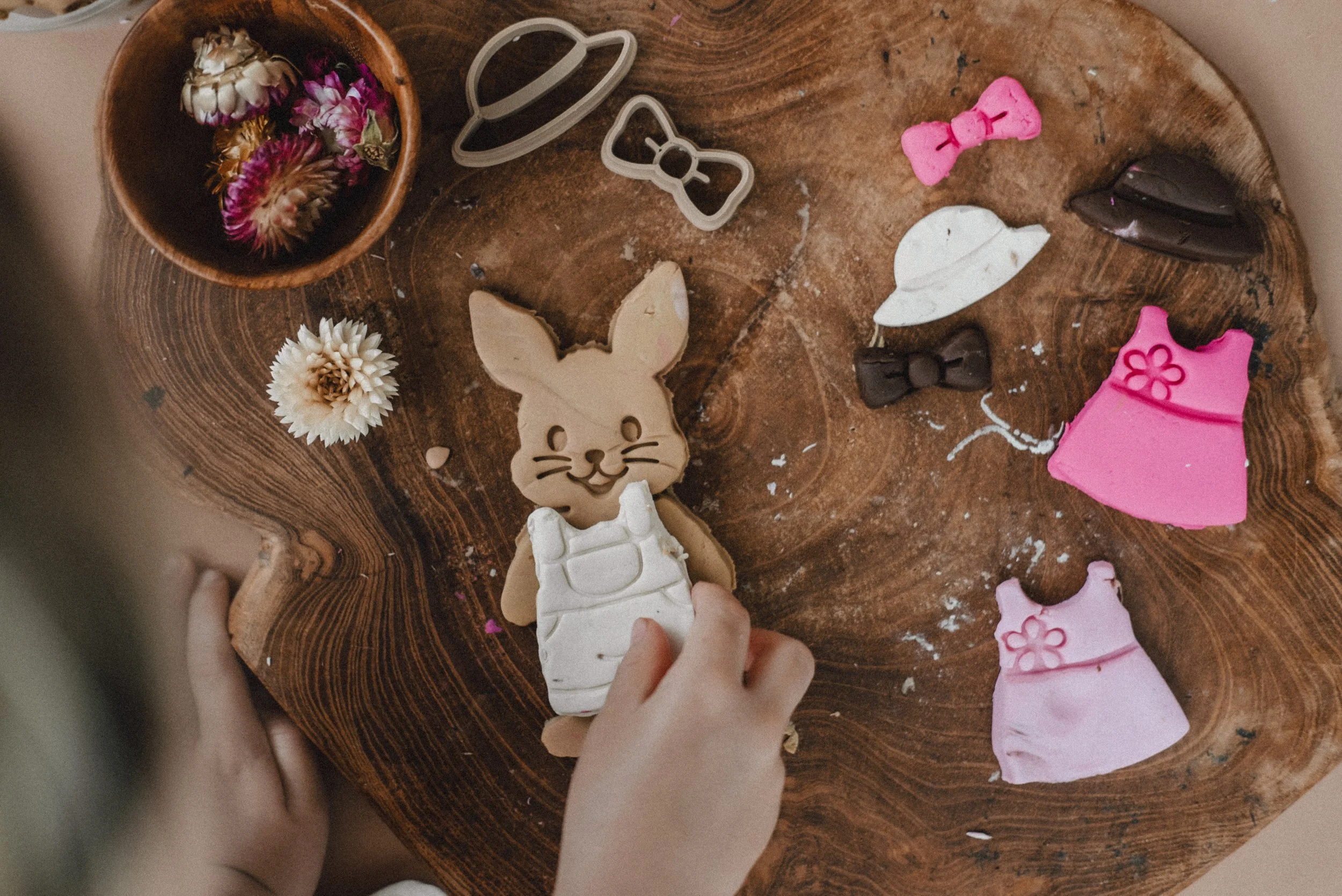Bunny dress-up Easter activity